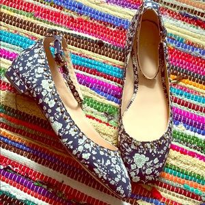 Poppy Ankle Ballet Straps with Embellishments NEW